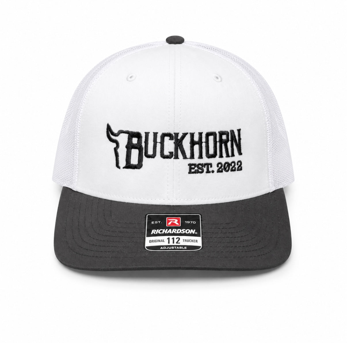 White / Black Buckhorn
