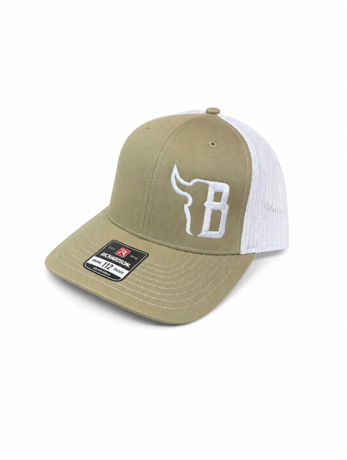 Tan / White Big B
