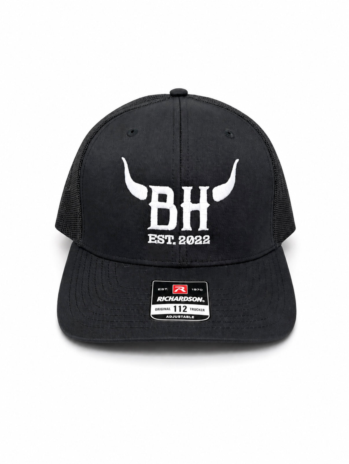 Solid Black / White BH