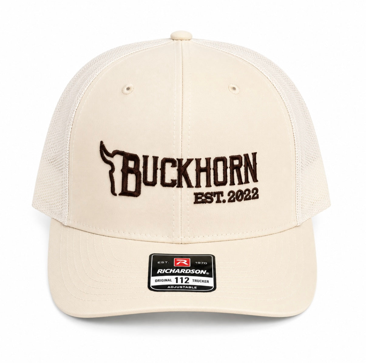 Cream / Brown Buckhorn